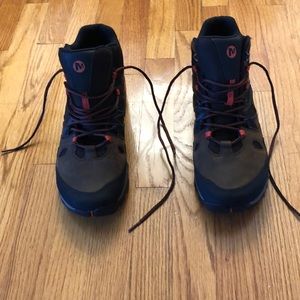NWOT Merrell M Clay AllOut Blaze2 Waterproof Boots